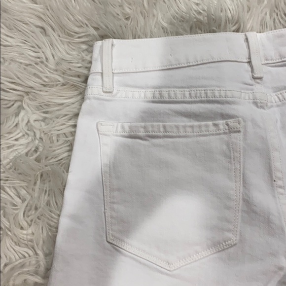 NEW • Frame • Braided Belt Cut Off Denim Shorts 24 - Picture 7 of 7